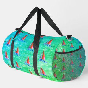 Bolso De Deporte Grande Barco de vela moderno