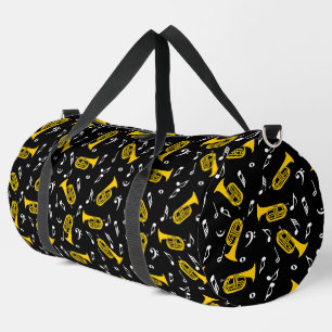 Bolso De Deporte Grande Baritone Music Notes Bass Clef