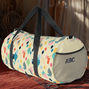 Bolso De Deporte Grande Bebidas modernas de mediados de siglo