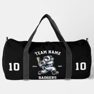 Bolso De Deporte Grande Béisbol "Personalizable"