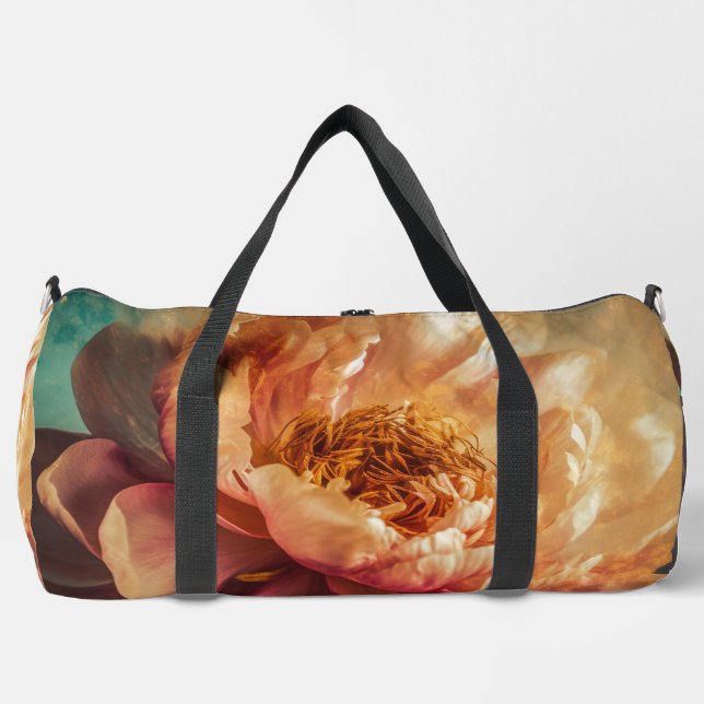 Bolso De Deporte Grande Belleza Peach (Anverso)