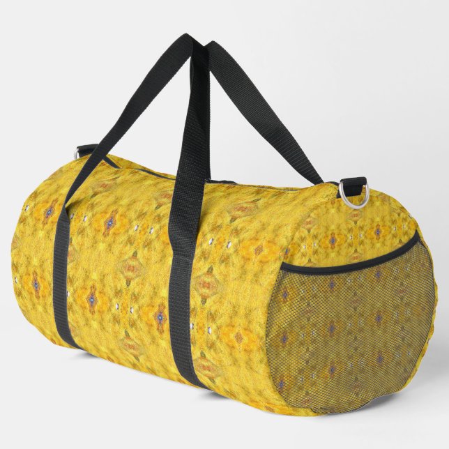 Bolso De Deporte Grande Bestia Azul Corriendo Amarillo (Esquina derecha)