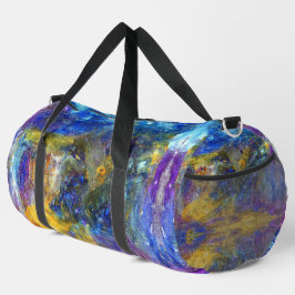 Bolso De Deporte Grande Bestia Azul en ejecución