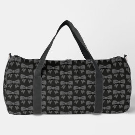 Bolso De Deporte Grande Black Bows