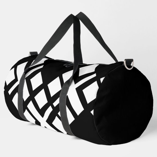 Bolso De Deporte Grande Blanco negro (Esquina izquierda)