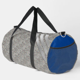 Bolso De Deporte Grande Blanco y negro moderno