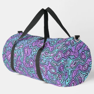 Bolso De Deporte Grande Blob Trippy Colorful