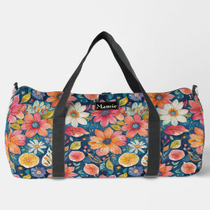 Bolso De Deporte Grande Bloomin de poder de las flores'