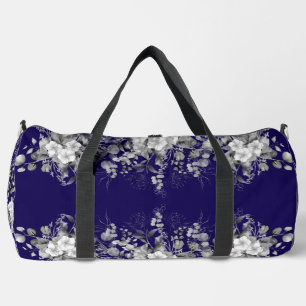 Bolso De Deporte Grande Blue Blossom Travel