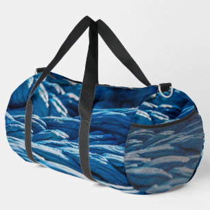Bolso De Deporte Grande Blue Rope