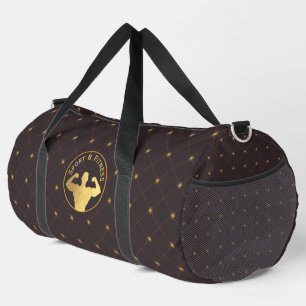Bolso De Deporte Grande Bodybuilding Gold