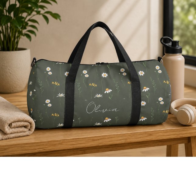 Bolso De Deporte Grande Boho Floral Arcoíris (Subido por el creador)