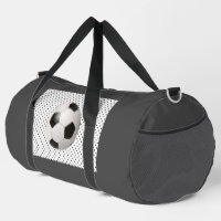 Bola de fútbol gris oscuro