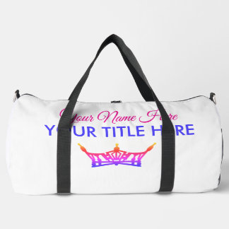 Bolso De Deporte Grande ¡Bolsa de Duffel para tu princesa o reina de concu