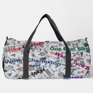 Bolso De Deporte Grande Bolso Grande con Cremallera para Mahjong