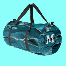 Bolso De Deporte Grande Bolso grande de monograma de piedra preciosa de ág
