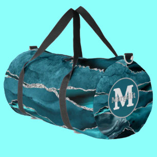 Bolso De Deporte Grande Bolso grande de monograma de piedra preciosa de ág