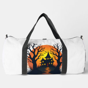 Bolso De Deporte Grande Bosque Embrujado � Camiseta de la Naturaleza de Ha
