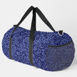 Bolso De Deporte Grande Botanical Pattern in Blue 1