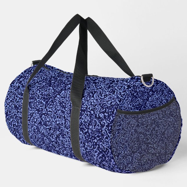 Bolso De Deporte Grande Botanical Pattern in Blue 1 (Esquina derecha)