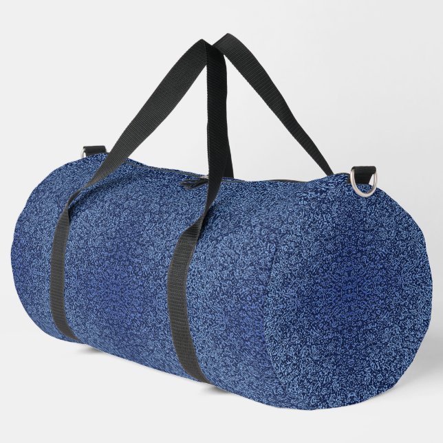 Bolso De Deporte Grande Botanical Pattern in Blue 2 (Esquina izquierda)