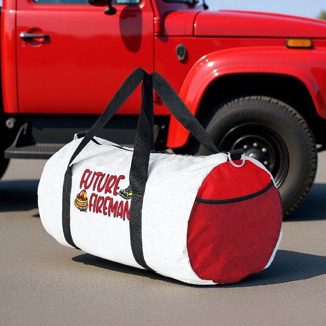 Bolso De Deporte Grande Botas de futuro bombero (Subido por el creador)