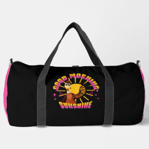 Bolso De Deporte Grande Buenos Días Sol Funny Rooster
