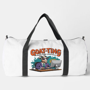 Bolso De Deporte Grande Cabra Haciendo Cosas Eventualmente