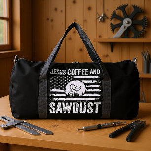 Bolso De Deporte Grande Café Jesús Serrín Bandera EEUU