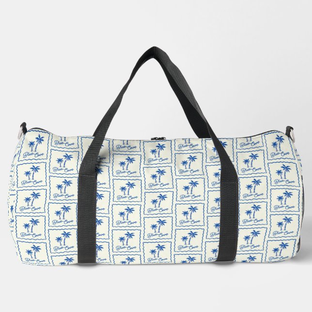 Bolso De Deporte Grande Cala Azul (Anverso)
