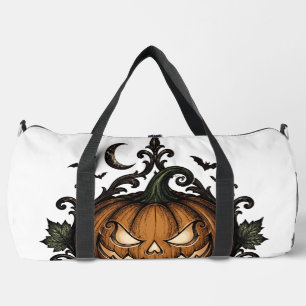 Bolso De Deporte Grande Calabaza de Halloween Gótica Linterna de Jack Malv