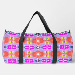 Bolso De Deporte Grande Calidoscopio Flor Solar