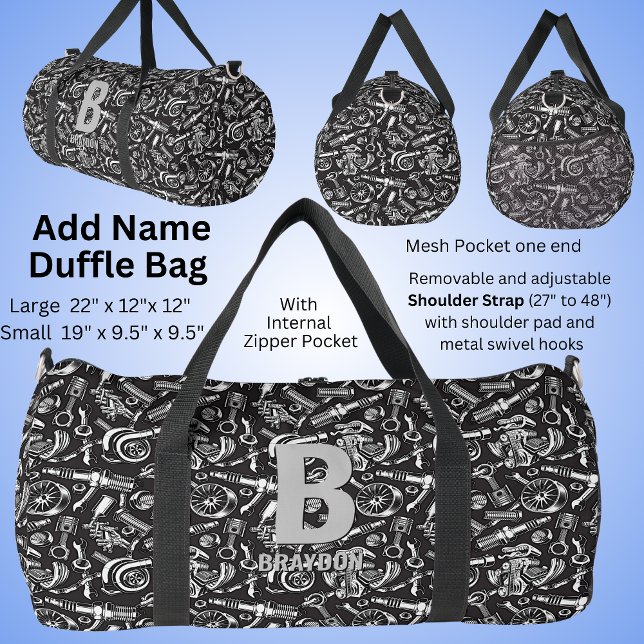 Bolso De Deporte Grande Cambiar nombre inicial, añadir (eliminar) nombre,  (Subido por el creador)