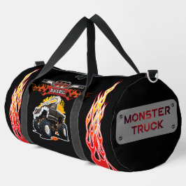 Bolso De Deporte Grande camión monstruo personalizado