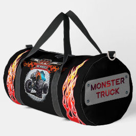 Bolso De Deporte Grande camión monstruo personalizado
