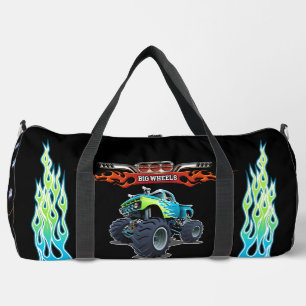 Bolso De Deporte Grande camión monstruo personalizado