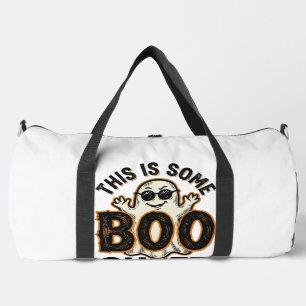 Bolso De Deporte Grande Camiseta Vintage de Halloween de Fantasma Divertid