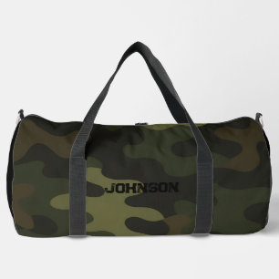 Bolso De Deporte Grande Camo audaz con verdes terrosos y marrones Personal