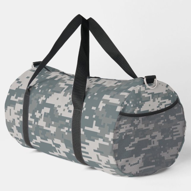 Bolso De Deporte Grande Camo de naturaleza digital (Esquina derecha)