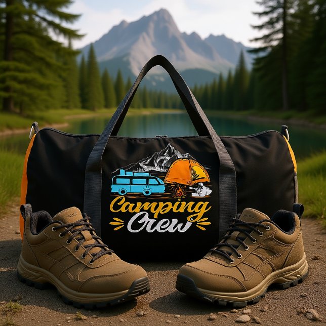 Bolso De Deporte Grande Camping Crew Camper Van (Subido por el creador)