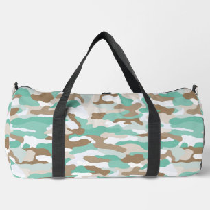 Bolso De Deporte Grande Camuflaje costero