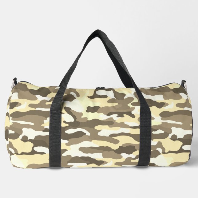 Bolso De Deporte Grande Camuflaje del desierto (Anverso)