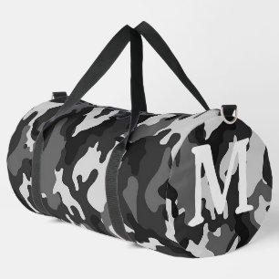 Bolso De Deporte Grande Camuflaje gris personalizado
