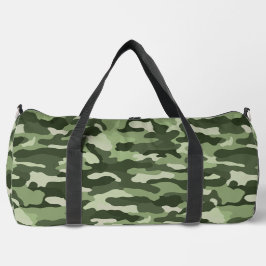 Bolso De Deporte Grande Camuflaje verde