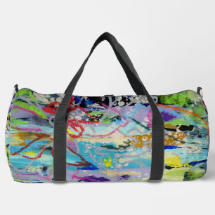 Bolso De Deporte Grande Capas Cálidas por Sangria del Arte de Lydia