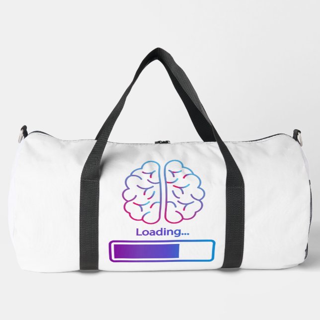 Bolso De Deporte Grande carga cerebral (Anverso)