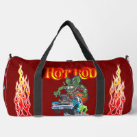 Caricatura retro Hot Rod