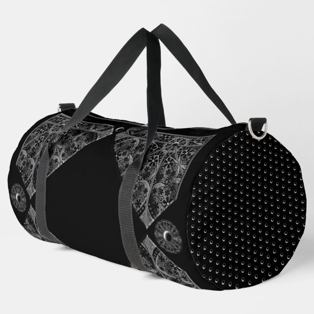 Bolso De Deporte Grande Ceramic Lace Black (Esquina izquierda)