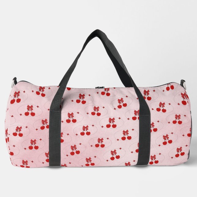 Bolso De Deporte Grande Cereza (Anverso)