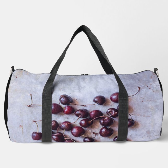 Bolso De Deporte Grande Cerezas (Anverso)
